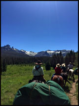 Camping in the West Elk Wilderness